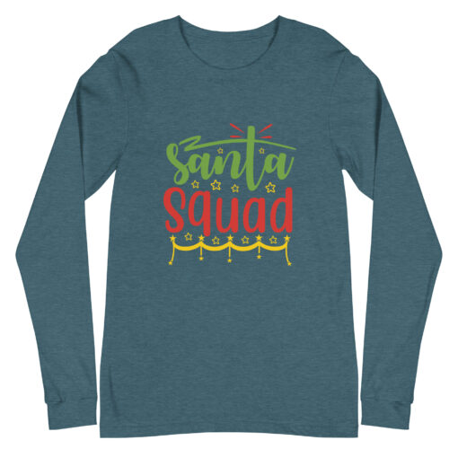 Santa Squad (Unisex) Long Sleeve T-Shirt - Image 16