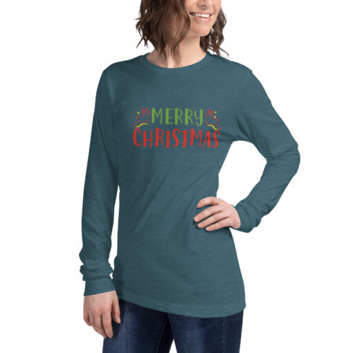 Merry Christmas (Unisex) Long Sleeve Tee - Image 20