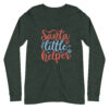 Santa Little Helper (Unisex) Long Sleeve T-Shirt