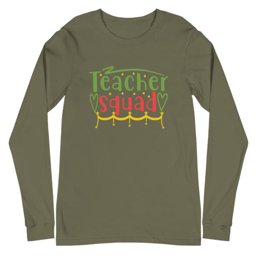 Teacher Squad (Unisex) Long Sleeve Tee