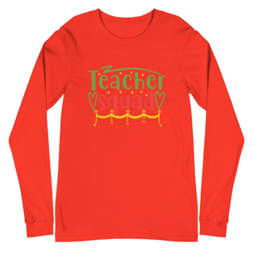 Teacher Squad (Unisex) Long Sleeve Tee - Image 10