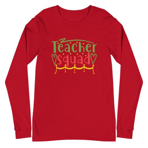 Teacher Squad (Unisex) Long Sleeve Tee - Image 16