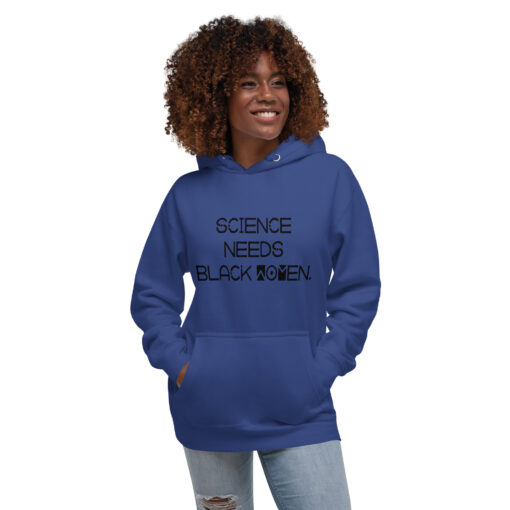 Science Needs Black Women (Unisex) Hoodie - Image 5