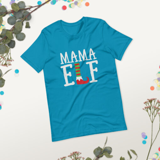 Mama Elf Unisex T-Shirt - Image 15