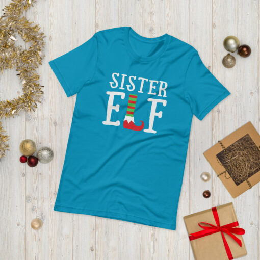 Sister Elf Unisex T-Shirt - Image 14