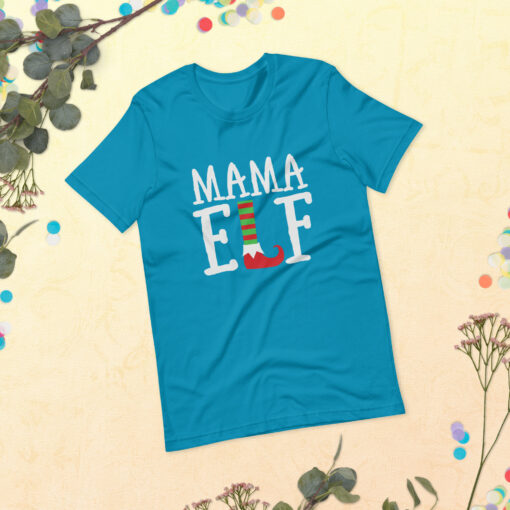 Mama Elf Unisex T-Shirt - Image 14