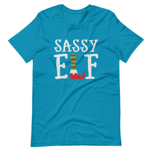 Sassy Elf Unisex T-Shirt - Image 8