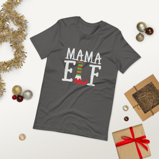 Mama Elf Unisex T-Shirt - Image 42