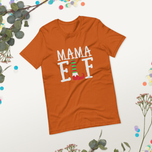 Mama Elf Unisex T-Shirt - Image 11