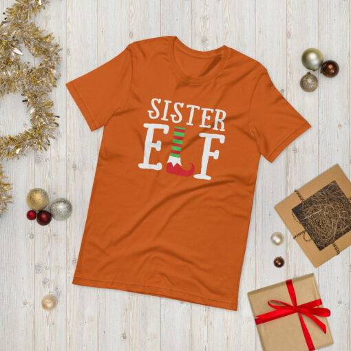 Sister Elf Unisex T-Shirt - Image 10