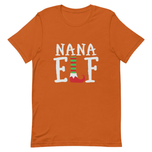 Nana Elf Unisex T-Shirt - Image 6