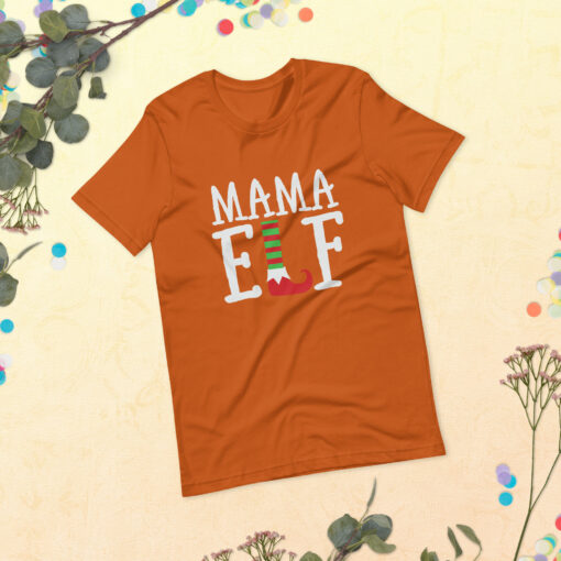 Mama Elf Unisex T-Shirt - Image 10