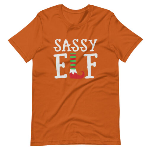 Sassy Elf Unisex T-Shirt - Image 6