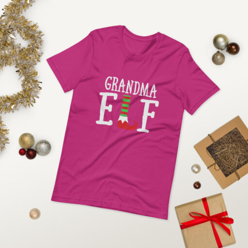 Grandma Elf Unisex t-shirt - Image 9