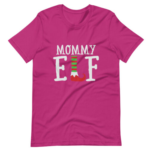 Mommy Elf Unisex T-Shirt - Image 10