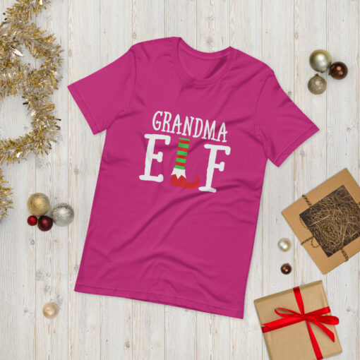 Grandma Elf Unisex t-shirt - Image 8