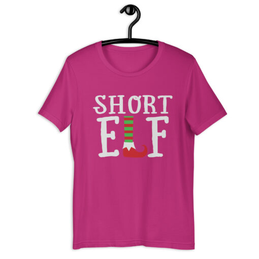 Short Elf Unisex T-shirt - Image 19