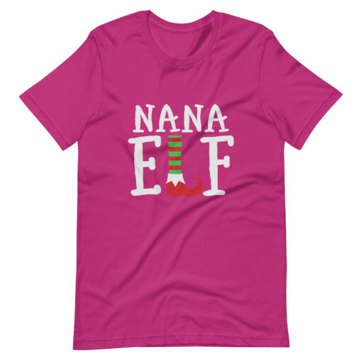 Nana Elf Unisex T-Shirt - Image 13