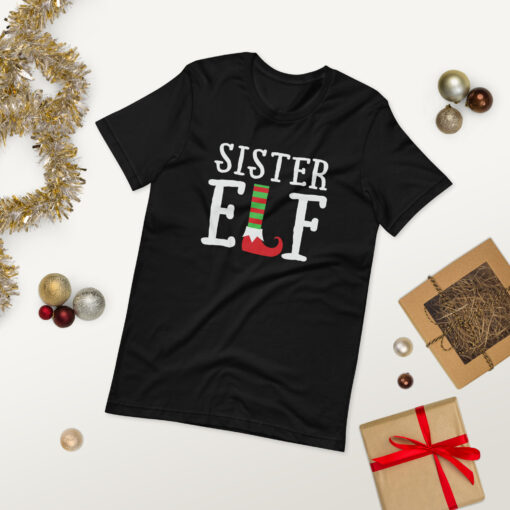 Sister Elf Unisex T-Shirt - Image 3