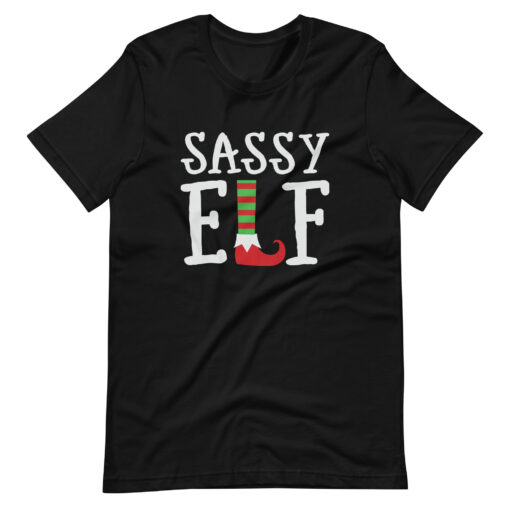 Sassy Elf Unisex T-Shirt - Image 2