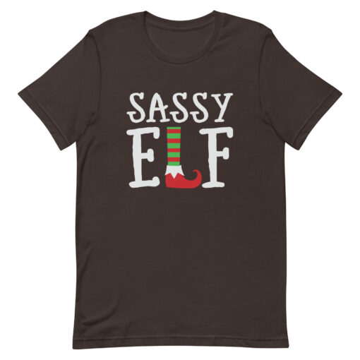 Sassy Elf Unisex T-Shirt - Image 25