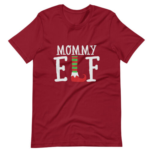 Mommy Elf Unisex T-Shirt - Image 6