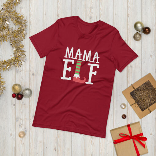 Mama Elf Unisex T-Shirt - Image 30