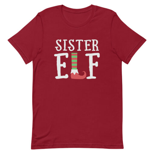 Sister Elf Unisex T-Shirt - Image 25