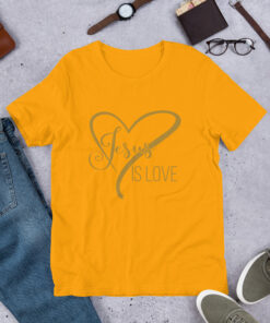 Jesus is Love Women’s Crew Neck T-Shirt