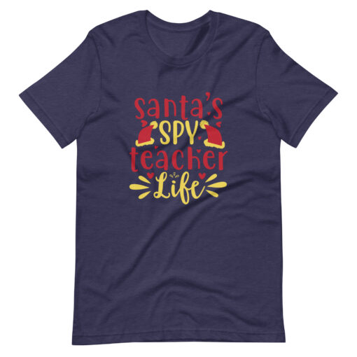 Santa's Spy Teacher Unisex T-Shirt - Image 13