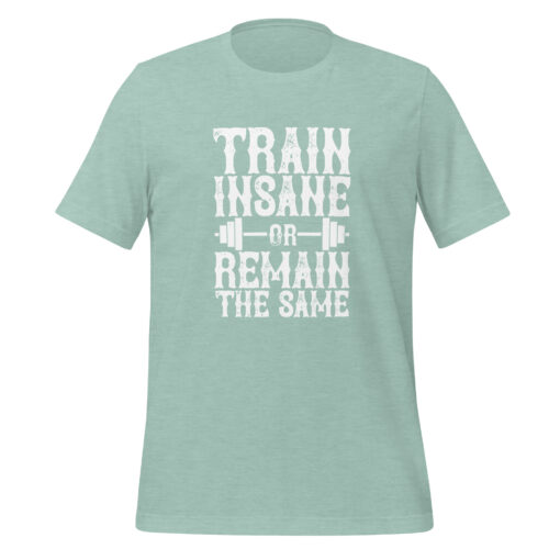 Train Insane or Remain the Same (Unisex) T-Shirt - Image 4