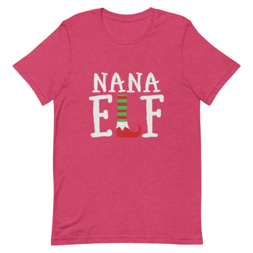 Nana Elf Unisex T-Shirt - Image 4