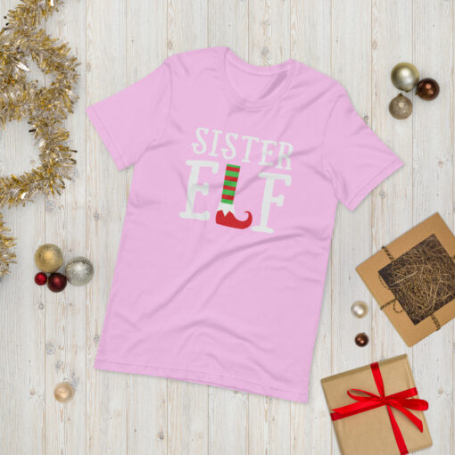 Sister Elf Unisex T-Shirt - Image 21