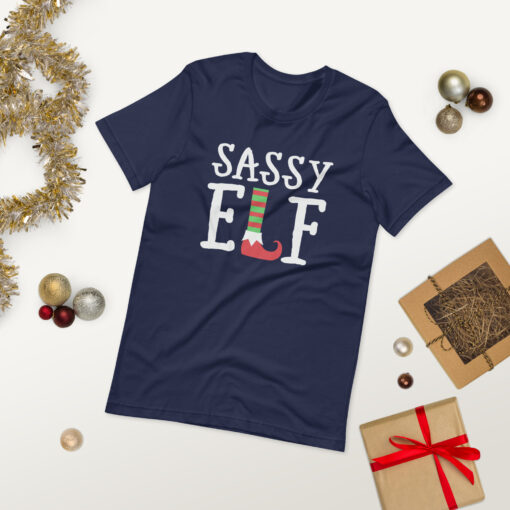 Sassy Elf Unisex T-Shirt - Image 28