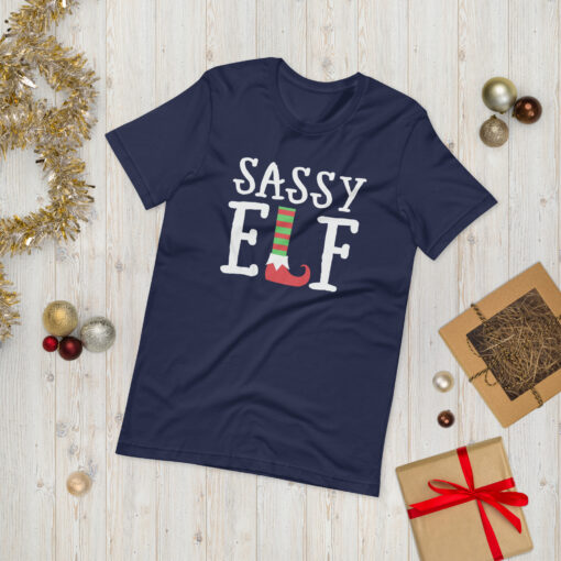 Sassy Elf Unisex T-Shirt - Image 27