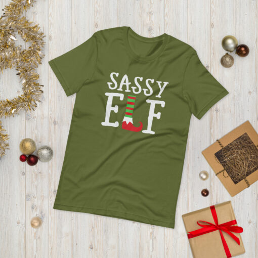 Sassy Elf Unisex T-Shirt - Image 21