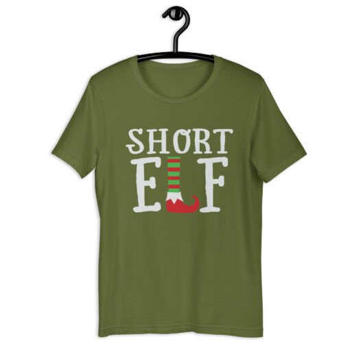 Short Elf Unisex T-shirt - Image 25