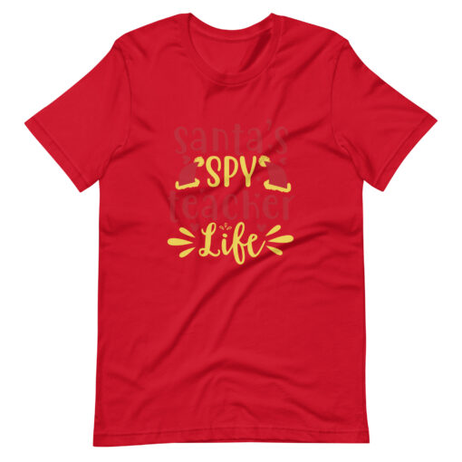 Santa's Spy Teacher Unisex T-Shirt - Image 19