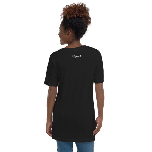 Melanin (Unisex) Short Sleeve V-Neck T-Shirt - Image 4