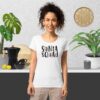 Santa Squad Women’s Round Neck Basic Organic T-Shirt