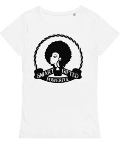 Smart, Gifted & Powerful Women’s Round Neck T-Shirt