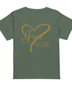 Jesus is Love Women’s High-Waisted T-Shirt