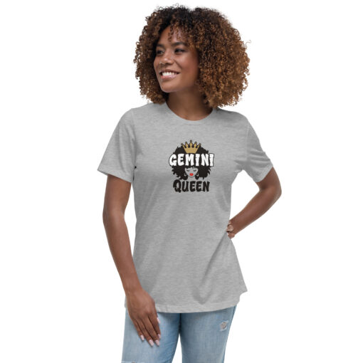 Gemini Queen Women's Relaxed T-Shirt - Image 4