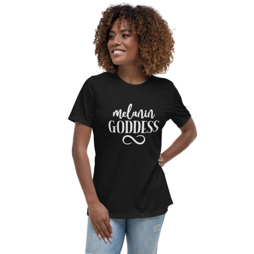 Melanin Goddess Women's Relaxed T-Shirt - Image 3