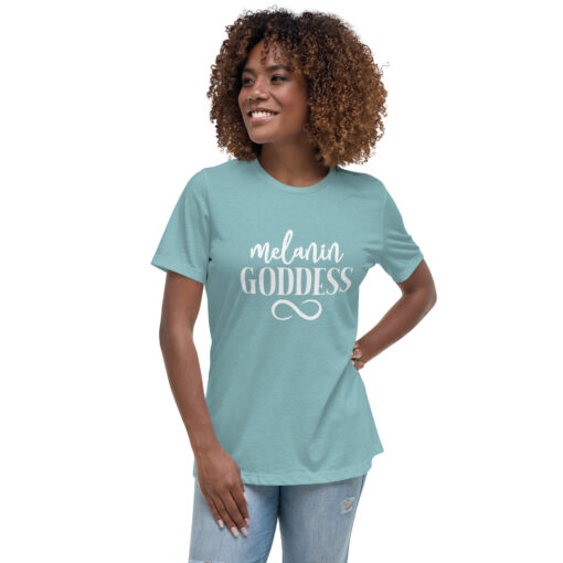 Melanin Goddess Women's Relaxed T-Shirt - Image 19