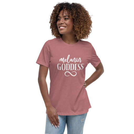 Melanin Goddess Women's Relaxed T-Shirt - Image 13