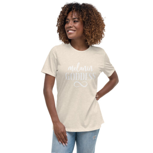 Melanin Goddess Women's Relaxed T-Shirt - Image 29