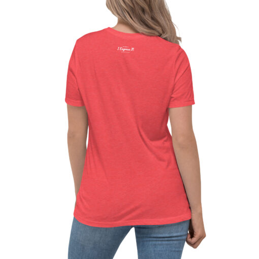 Rock Out Santa Christmas Women's Relaxed T-Shirt - Image 10