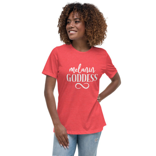 Melanin Goddess Women's Relaxed T-Shirt - Image 9