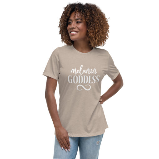 Melanin Goddess Women's Relaxed T-Shirt - Image 23